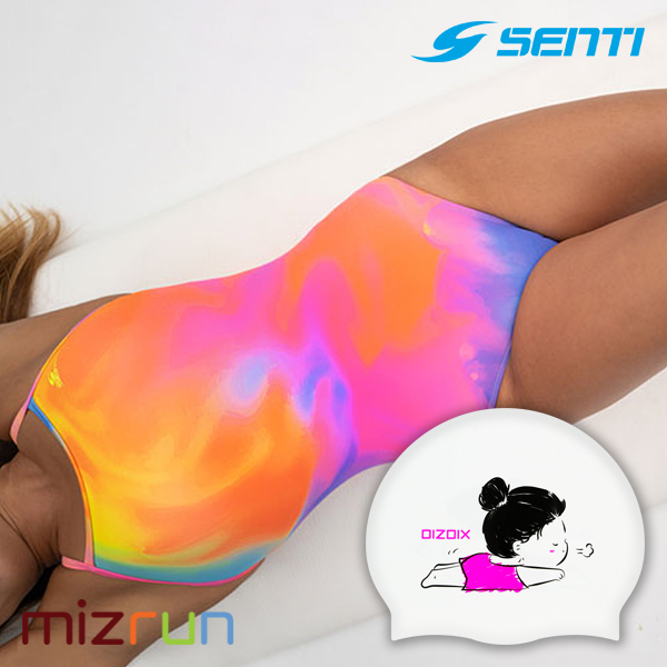 센티 / 여자 수영복 세트 WSM-20949 + 디자인 수모 증정