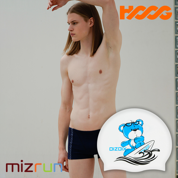 후그 / 솔리드 미니사각 슬림핏 탄탄이 남자 실내수영복 MFT914 + 디자인 수모 증정