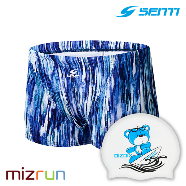 센티 / 남자 리브레 BL 일반용 사각 수영복 MSB-23602 + 디자인 수모 증정